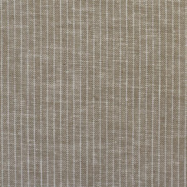 Baumwoll-Leinen Paul Streifen meliert Schlamm von Swafing